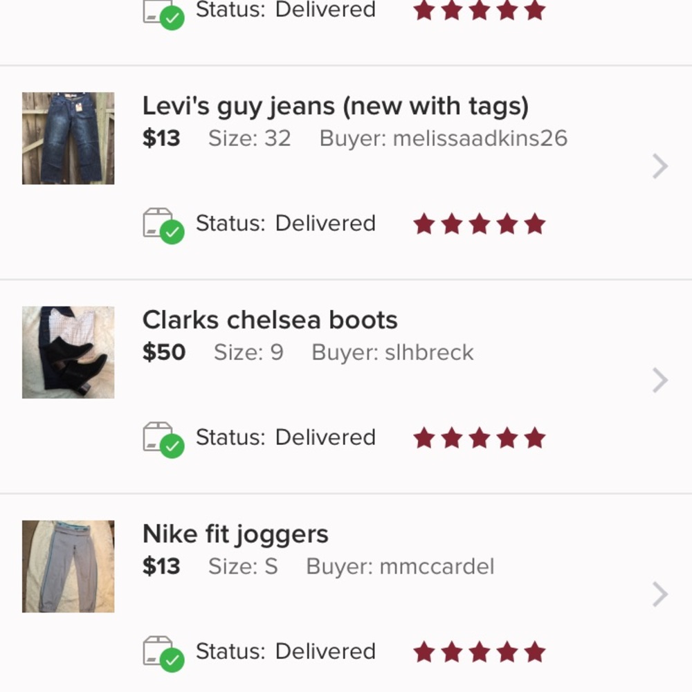 ⭐️ 5 star rated poshmark profile ⭐️